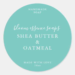 Adesivo Redondo Vinhetas de sabão