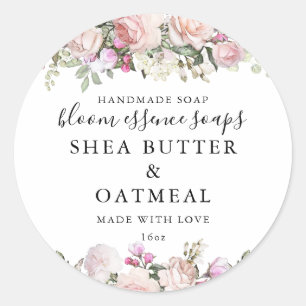 Adesivo Redondo Vinhetas de sabão