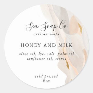 Adesivo Redondo Vinhetas de sabão