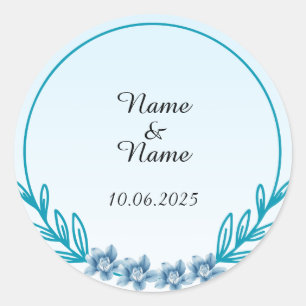 Adesivo Redondo Vinhetas de sabor de castigo