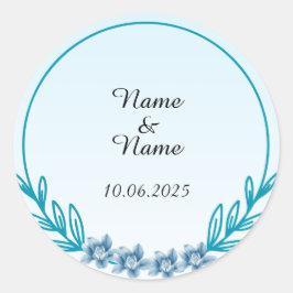 Adesivo Redondo Vinhetas de sabor de castigo