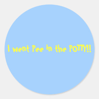 Adesivo Redondo Vinhetas de treino de popa