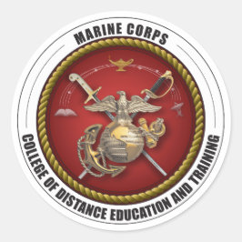 Adesivo Redondo Vinhetas do CDET