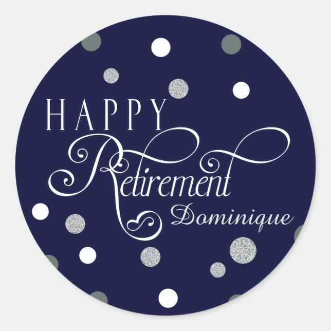 Adesivo Redondo Vinhetas do Partido da Reforma Moderna (Frente)