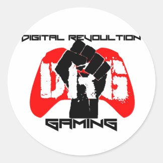 Adesivo Redondo Vinhetas DRG: 20 por folha