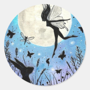 Adesivo Redondo Vinhetas e varetas