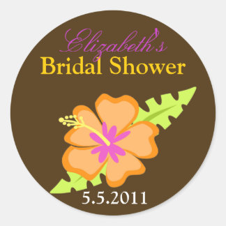 Adesivo Redondo Vinhetas-favoritas personalizáveis de chocolate Hi