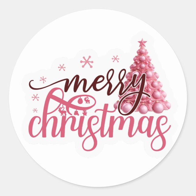 Adesivo Redondo Vinhetas Festivas (Frente)