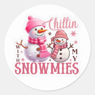 Adesivo Redondo Vinhetas Festivas