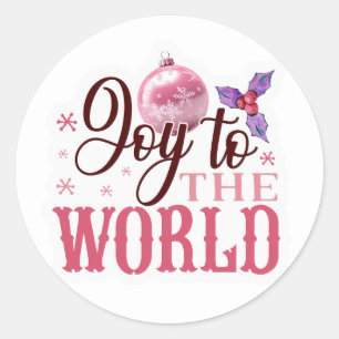 Adesivo Redondo Vinhetas Festivas