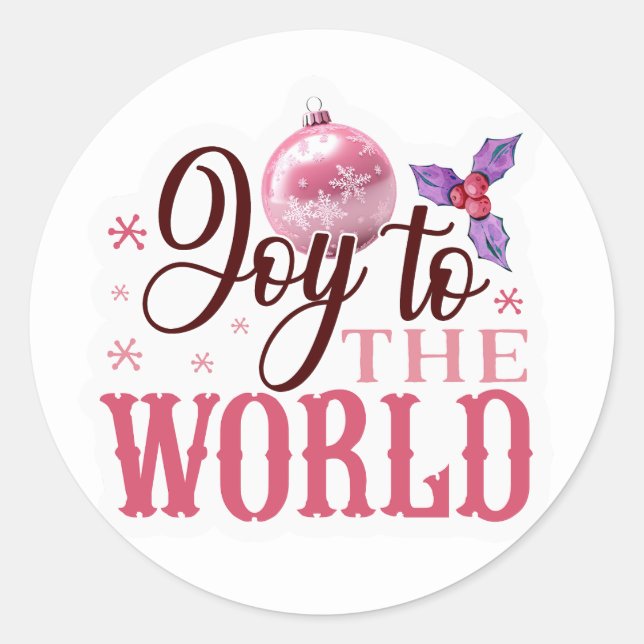 Adesivo Redondo Vinhetas Festivas (Frente)