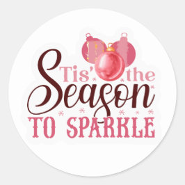 Adesivo Redondo Vinhetas Festivas