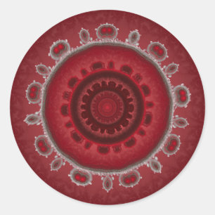 Adesivo Redondo Vinhetas Imperiais