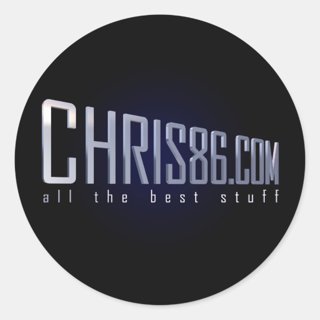 Adesivo Redondo vinhetas legal (Frente)