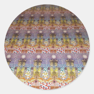 Adesivo Redondo Vinhetas mega impressão