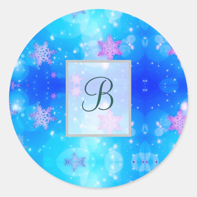 Adesivo Redondo Vinhetas Moderno Luxo Elegante (Frente)