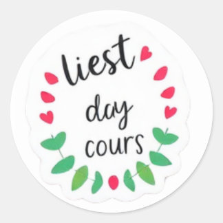 Adesivo Redondo Vinhetas Motivacionais Estéticas | Perfeito para o