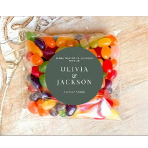 Adesivo Redondo Vinhetas Para Cookies Doces De Casamento