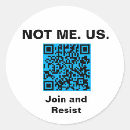 Adesivo Redondo vinhetas quadradas de 3 polegadas. Folha de 6.