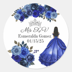 Adesivo Redondo Vinhetas reais