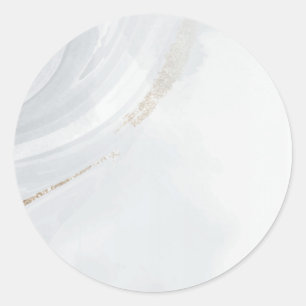 Adesivo Redondo Vinhetas-redondas clássicas de textura do Pastel M