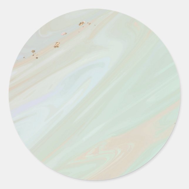 Adesivo Redondo Vinhetas-redondas clássicas de textura do Pastel M (Frente)