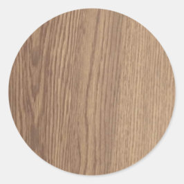 Adesivo Redondo Vinhetas redondas de madeira