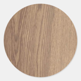 Adesivo Redondo Vinhetas redondas de madeira