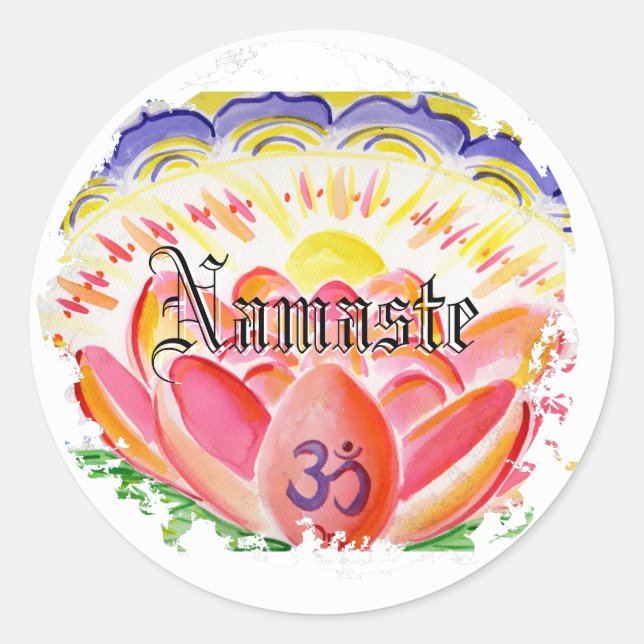 Adesivo Redondo Vinhetas redondas desarrumadas (Frente)