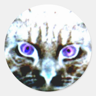 Adesivo Redondo Vinhetas redondas desarrumadas