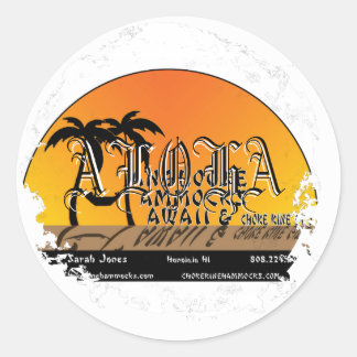 Adesivo Redondo Vinhetas redondas desarrumadas