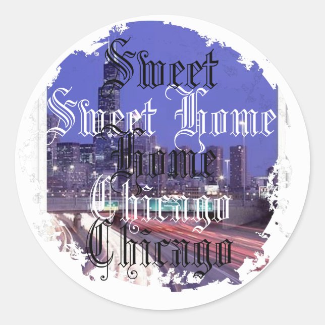 Adesivo Redondo Vinhetas redondas desarrumadas (Frente)