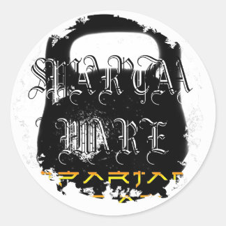 Adesivo Redondo Vinhetas redondas desarrumadas