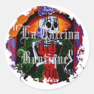 Adesivo Redondo Vinhetas redondas desarrumadas