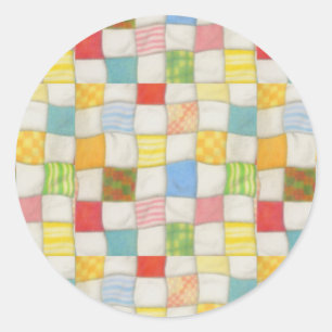 Adesivo Redondo Vinhetas redondas grossas e grossas