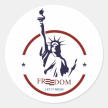 Vinhetas Redondos De Quarto De Julho