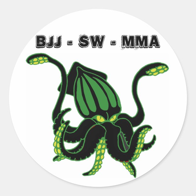 Adesivo Redondo Vinhetas TEAM-CHOCO (Frente)