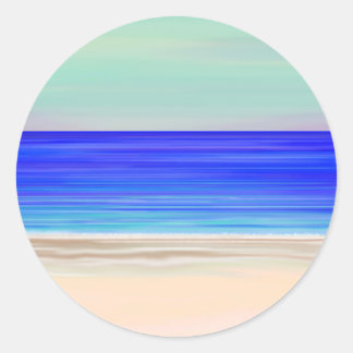 Adesivo Redondo Vinhetas Tranquilas