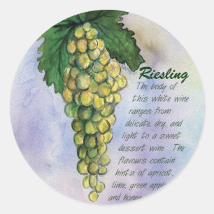 Adesivo Redondo Vinho em Riesling Vinho Vinheira Vinheira Vinheira