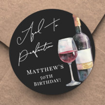Vinho Envelhecido à Perfeição Aniversário