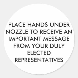 ADESIVO REDONDO VINHOS DE MÃO DE AR QUENTE