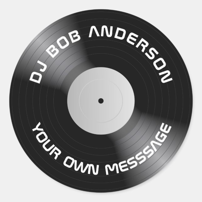 Adesivo Redondo Vinil (Frente)