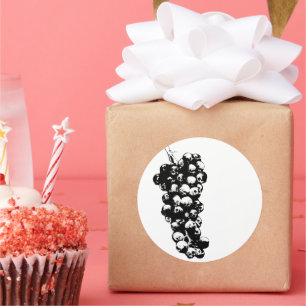 Adesivo Redondo vino de la muerte