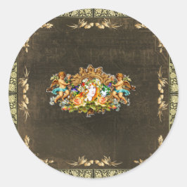 Adesivo Redondo Vintage 114