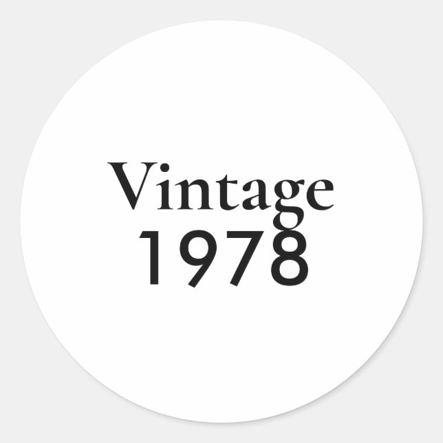 Adesivo Redondo Vintage 78 capítulo 47 (Frente)