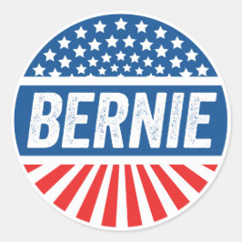 Adesivo Redondo Vintage Bernie