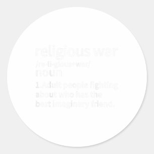 Adesivo Redondo Vintage, Definição de Guerra Religiosa, Ac Antirel