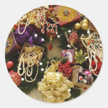 Vintage Jewelry & Gemstone Victorian Wreath