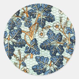 Adesivo Redondo Vintage Vine