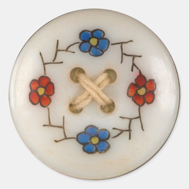 Adesivo Redondo Vintage-Vintage-Sticker (Frente)